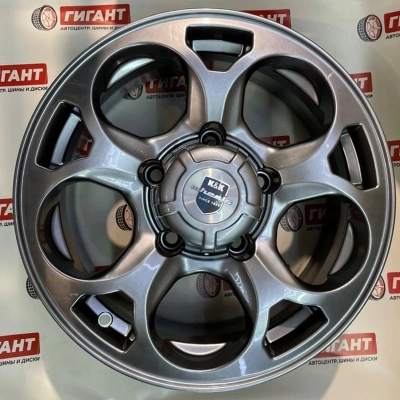 Колесные диски KIK KC1057 R16 5-139.7/+35/7J/d-108.5 SILVER