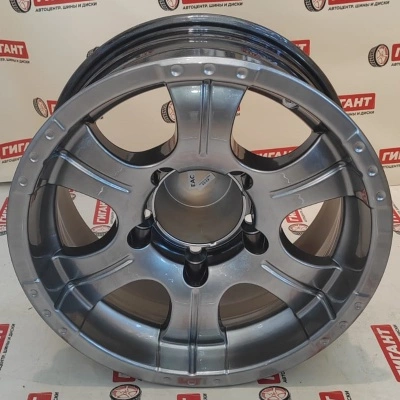 Колесные диски KIK KC473 71968 R15 5-139,7/-5/7J/d108.5 DARK PLATINUM