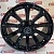 Колесные диски 1122 R18 6-139.7/+12/9J Gloss Black+Silver Rivets
