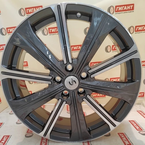 Колесные диски СКАД КР013 R19 5-108/+36/7JJ/d-65.1 DIAMOND GLOSS GRAPHITE