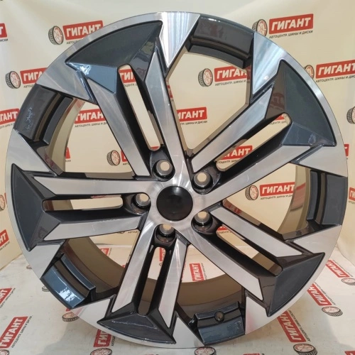 Колесные диски KIK KP015 R19 5-108/+46/7.5J/d-63.35 DIAMOND BLACK GRIS