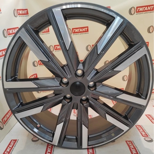 Колесные диски KIK KP014 R20 5-108/+46/8J/d-63.35 DIAMOND GLOSS GRAPHITE