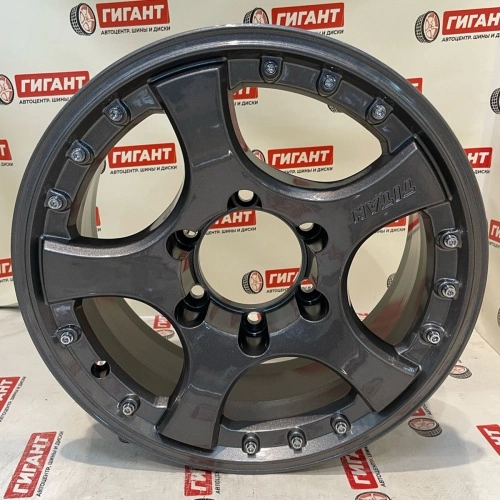 Колесные диски СКАД ТИТАН 1240027 R16 6-139.7/+20/7JJ/d-109.7 ГРАФИТ