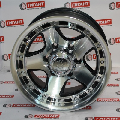 Колесные диски PX007 R15 6-139.7/-10/8J/BKF