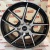 Колесные диски YC2517 R21 6-139.7/+50/9J BLACK POLISH FACE